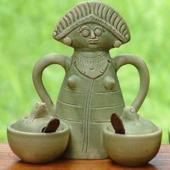 ♥️HOST PICK♥️ New Balinese Ceramic Condiment Bowls - Picture 4 of 9